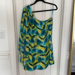 Trina Turk One Shoulder Dress